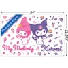 Trends International Hello Kitty and Friends: 23 My Favorite Flavor - My Melody & Kuromi Unframed Wall Poster Prints - 3 of 4