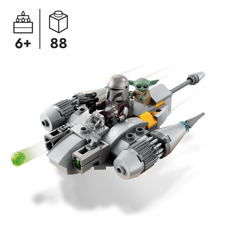 LEGO Star Wars The Mandalorian&#39;s N-1 Starfighter Microfighter 75363, 4 of 10