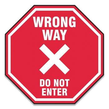 Slip-Gard Social Distance Floor Signs, 12 x 12, Slip-Gard Social Distance Floor Signs, 12 x 12,