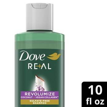 Dove Beauty Real Revolumize Coconut & Vegan Collagen Sulfate-Free Shampoo - 10 fl oz