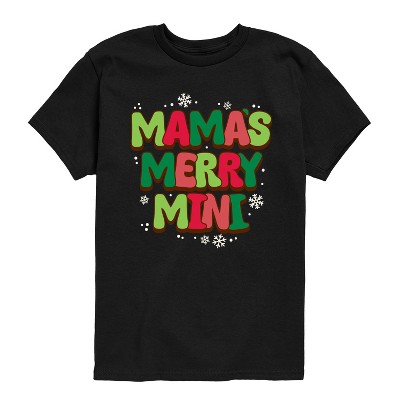 Boys' - Instant Message - Mamas Merry Mini Short Sleeve Graphic T-Shirt