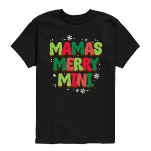 Boys' - Instant Message - Mamas Merry Mini Short Sleeve Graphic T-Shirt - 1 of 4