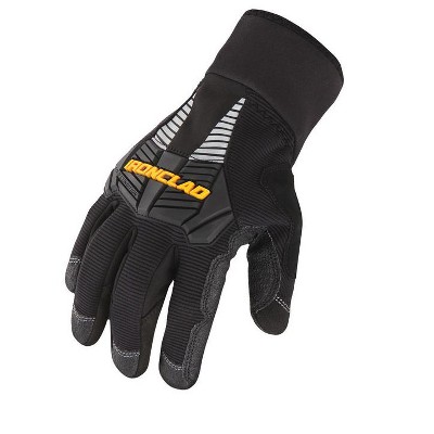 Ironclad XL Synthetic Leather Cold Weather Black Gloves