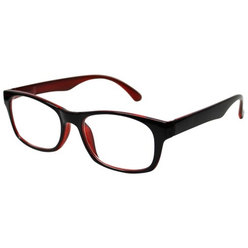 ICU Wink Black/Red Reading Glasses : Target