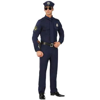 HalloweenCostumes.com Men's Cop Costume for Plus Size