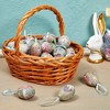 Juvale 36-Pack Foam Bunny Egg Ornaments, DIY Crafts, Hanging Home Décor Easter Decorations, 3x1.75x1.75 in - 2 of 4