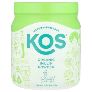 KOS Organic Inulin Powder, 11.85 oz (336 g) - 1 of 2