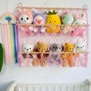 TROPOW Stuffed Animal Toy Holder, 3-Layer Versatile Plush Toy Holder, Bohemian Style Vertical Toy Storage Organizer Nursery, Stable Plush Toy Holder - 2 of 4