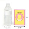 Big Dot of Happiness Pink Ducky Duck - Girl Baby Shower or Birthday Party Thank You Cards (8 count) - 3 of 4