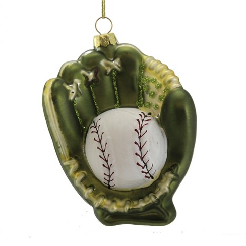 One Hundred 80 Degrees 4.75 In Baseball Glove Ornament Sports Ball Mitt ...