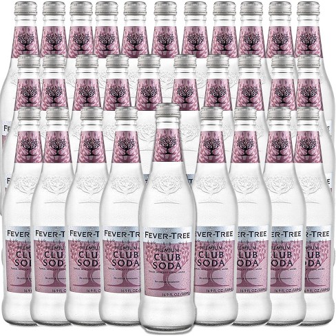 Fever Tree Premium Club Soda - Premium Quality Mixer & Soda - Refreshing  Beverage for Cocktails & Mocktails 500ml Bottles - Pack of 30