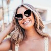 WMP Eyewear Full Flat Lens Cateye Sunglasses for Women - 3 of 4