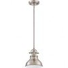 Quoizel Lighting Emery 1 - Light Pendant in  Brushed Nickel - 2 of 4