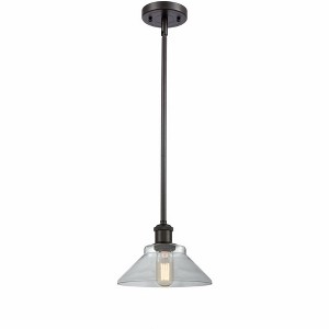 Orwell - 1 Light Stem Hung Mini Pendant In Industrial Style-8 Inches Tall and 8.38 Inches Wide - 1 of 1