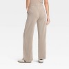 Women's High-Rise Fleece Wide Leg Sweatpants - Universal Thread™ - 2 of 3