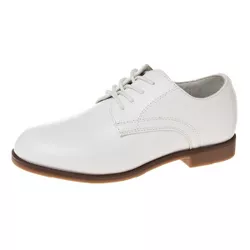 Josmo Lace Up Boys Dress Shoes - White, 3