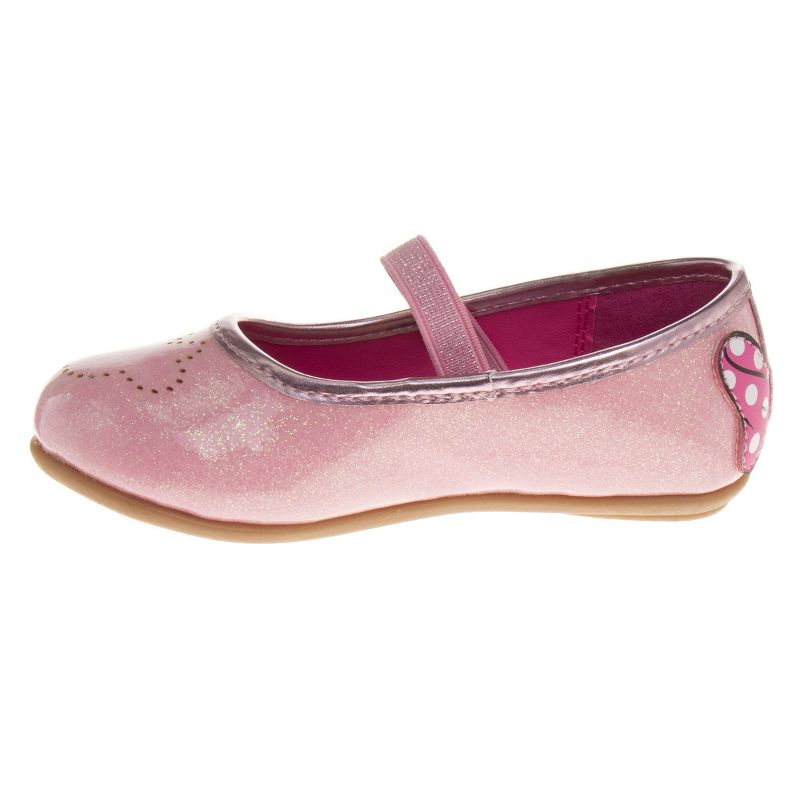 Disney Minnie Mouse, Frozen Anna & Elsa Girls' Flat Shoes (Toddler Sizes), 5 of 11