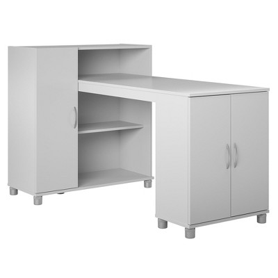 Cabell Hobby And Craft Desk With Storage Cabinet - Room & Joy : Target