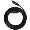 SilverStone Technology High Quality HDMI flat Cable with Ethernet3D & Audio Return Channelver 1.4a 3000mmBlackgold plate - 2 of 4