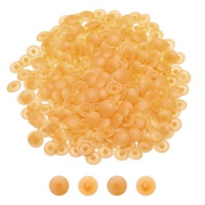 Unique Bargains Plastic Decoration Furniture White Screw Cap Covers - 1 of 3
