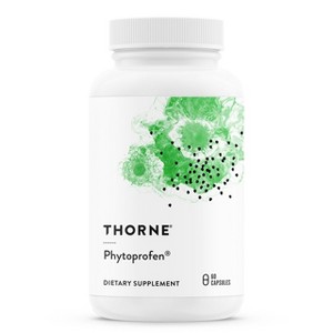 THORNE Phytoprofen—botanical blend with ginger, boswellia & curcumin for cytokine balance & recovery, gluten, soy & dairy-free, 60 capsules. - 1 of 4