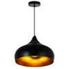 CWI Lighting Dynamic 1 Light Down Pendant With Black Finish - 2 of 3