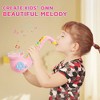 Contixo KT1 Toy Saxophone, Digital Saxaboom, Trumpet & Clarinet with Light & Sound – Musical Instrument Gift for Toddlers, Kids, Boys & Girls - 2 of 4