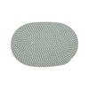 Unique Bargains Trivet Oval Rope Coaster Cotton Non-Woven Fabric 12.6"x8.66"x0.31" - 3 of 3