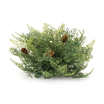 Cedar Pinecone Half Orb (Set of 2)