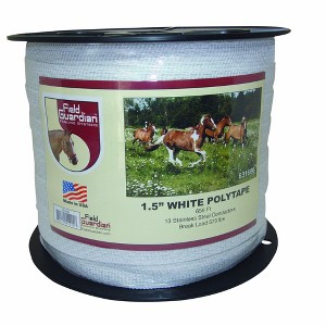 Field Guardian 1.5" White Polytape - 1 of 1
