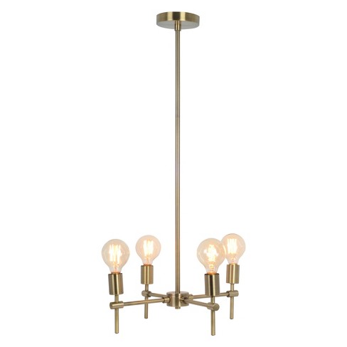 Madrot Multi Head Glass Globe Ceiling Light Brass Project 62 Target