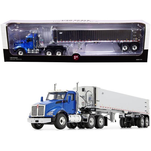 Gleaner Kenworth T880 Semi With Lowboy Trailer By SpecCast 1/64th Scale ! 