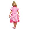 Kids' Super Mario Princess Peach Halloween Costume Dress with Headpiece - 2 of 4