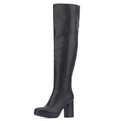 New York & Company Women's Faustine Thigh High Boots