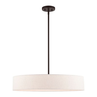 Livex Lighting Venlo 5 - Light Pendant in  Bronze/Antique Brass