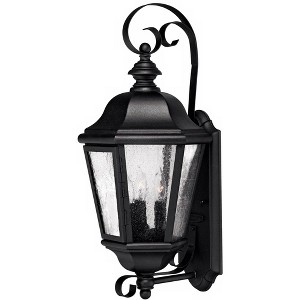 Hinkley Edgewater 21" High Traditional Black Scroll Outdoor Wall Light - 1 of 1