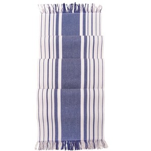 C&F Home 13" x 72" Nantucket Stripes Kitchen Table Runner - 1 of 4