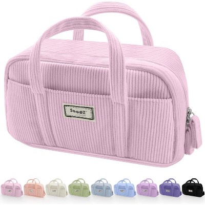 Paaaawaters Large Pencil Case Pouch, Extra Big Pencil Bag with 5 Compartments, Pen Bag Wide Opening