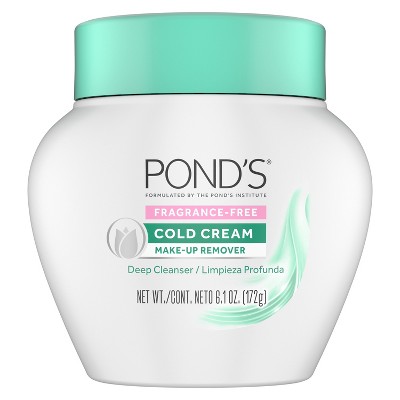 Pond's Cold Cream Cleanser Fragrance Free, 6.1 oz
