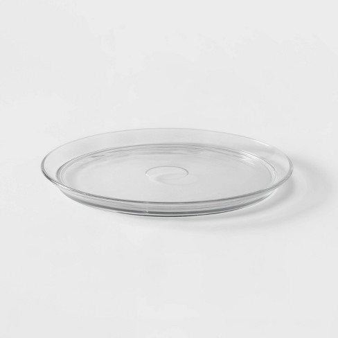 Classic Glass Round Serving Platter - Threshold™ - image 1 of 3