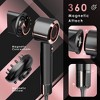 NICEBAY Ionic Hair Dryer, Powerful 1600W Fast Drying Low Noise Blow Dryer with  Concentrator Nozzle and Diffuser Attachments for Home Salon Travel - 4 of 4