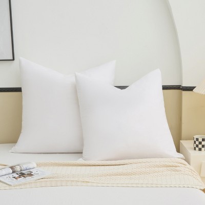 COZY ONE Down and Feather Pillow Inserts white 2 Pack