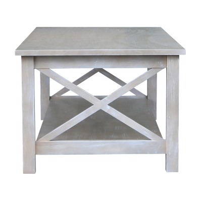 Hampton Coffee Table Washed Gray/taupe International Concepts Target