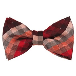 Men's Stripe Color 2.75 W And 4.75 L Inch Pre-Tied adjustable Bow Ties - 1 of 3