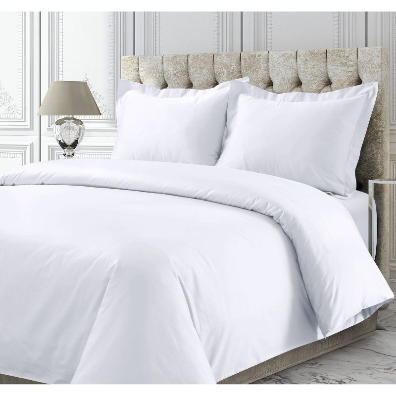 3pc 300 Thread Count Rayon from Bamboo Oversized Duvet Set - Tribeca Living, 1 of 6
