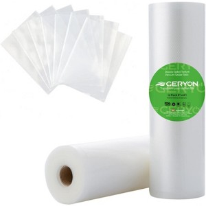 GERYON Vacuum Sealer Bags, 2 Pack 8" x 16' Vac Sealer Rolls, Commercial Grade BPA-Free Material for Sous Vide & Saver Storage - 1 of 4