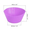 Unique Bargains Silicone Non-Stick Heat Resistant Baking Cups - 2 of 4