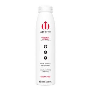 UPTIME Original Citrus Sugar Free Energy Drink - 12 fl oz Bottle - 1 of 3