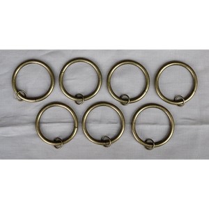 2-inch Metal Curtain Drapery Eyelet Rings - 7 Finishes - 1 of 4