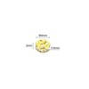 Unique Bargains Rhinestone Small Round Bulk Glass Spacer Beads for Jewelry Making 100 Pcs - 2 of 4